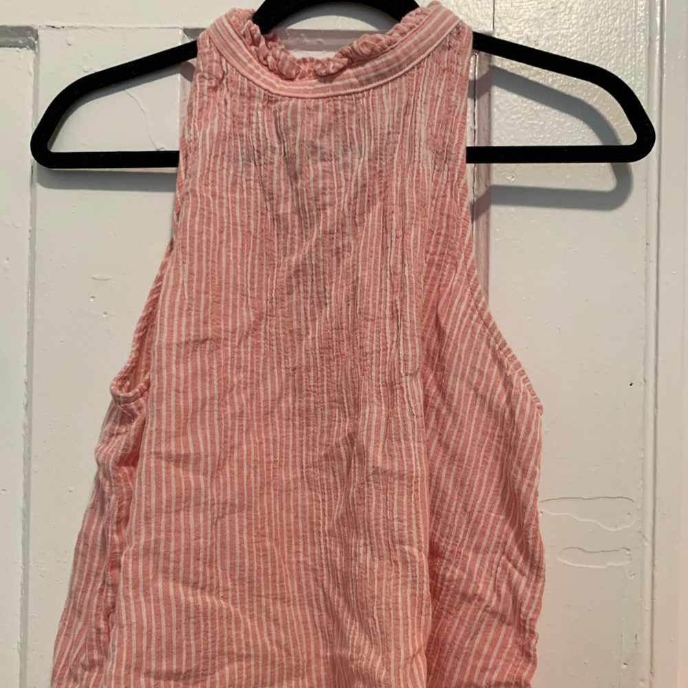 Ruffle Halter Tank - Picture 2 of 5